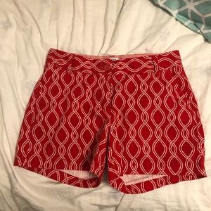 Crown & Ivy Red shorts